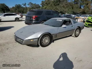 1986 Chevrolet Corvette with VIN 1G1YY078XG5105903, listed as a Copart auction lot 83685294 with 125,943 mi miles and Clean Title. Bid and sale history available at carsss.com. Image 1.
