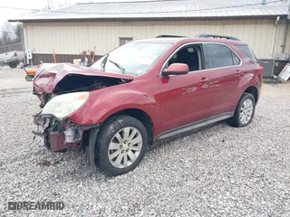2010 Chevrolet Equinox LT w/2LT with VIN 2CNALPEW0A6239697, listed as a IAAI auction lot 41731391 with 127,981 mi miles. Bid and sale history available at carsss.com. Image 2.