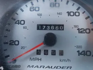 2003 Mercury Marauder with VIN 2MEHM75V33X640454, listed as a IAAI auction lot 41341810 with 173,660 mi miles. Bid and sale history available at carsss.com. Image 15.