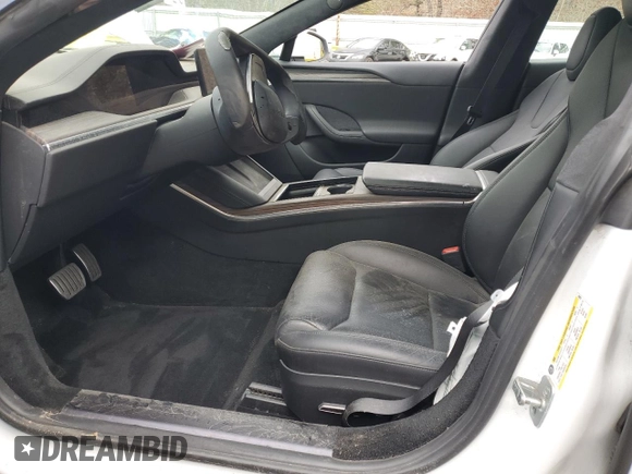 2021 Tesla Model S Long Range with VIN 5YJSA1E54MF439287, listed as a Copart auction lot 51729285 with Not provided miles and Salvage title. Bid and sale history available at DreamBid. Image 7.
