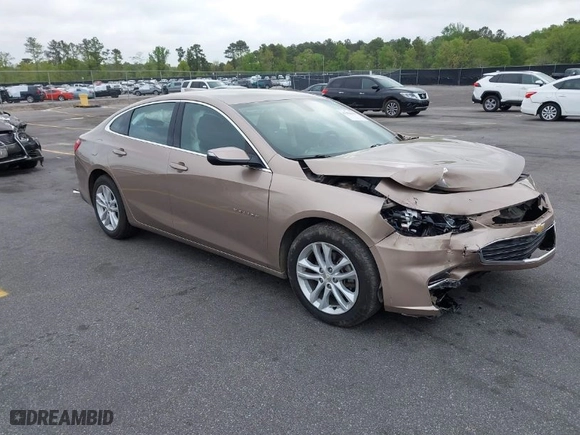 2018 Chevrolet Malibu LT with VIN 1G1ZD5ST3JF211359, listed as a IAAI auction lot 41964040 with 104,037 mi miles. Bid and sale history available at carsss.com. Image 1.