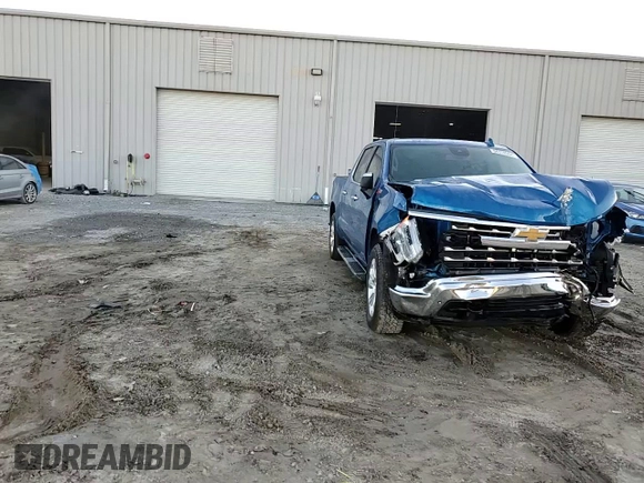 2023 Chevrolet Silverado 1500 LTZ with VIN 1GCUDGE82PZ121034, listed as a Copart auction lot 84314944 with 19,243 mi miles and Salvage Title. Bid and sale history available at carsss.com. Image 14.