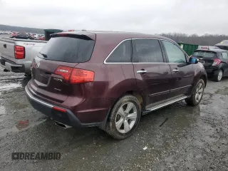 2010 Acura MDX with VIN 2HNYD2H25AH529007, listed as a Copart auction lot 44940695 with 179,198 mi miles and Salvage Title. Bid and sale history available at carsss.com. Image 3.