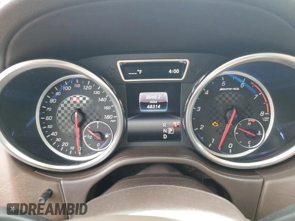 2018 Mercedes-Benz GLE 43 AMG with VIN 4JGDA6EB6JB036756, listed as a Copart auction lot 60999365 with 48,314 mi miles and Salvage title. Bid and sale history available at DreamBid. Image 9.