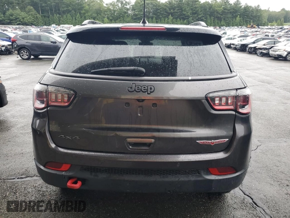 2021 Jeep Compass Trailhawk z VIN 3C4NJDDB4MT571716, wystawiony jako Copart lot #63977335 z przebiegiem 135 382 mil mil oraz Czysty tytuł • Clean title. Historia ofert i sprzedaży dostępna na DreamBid. Obrazek 6.