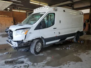 2018 Ford Transit with VIN 1FDYR2CM0JKA75589, listed as a Copart auction lot 48477245 with 65,267 mi miles and Salvage Title. Bid and sale history available at DreamBid. Image 1.