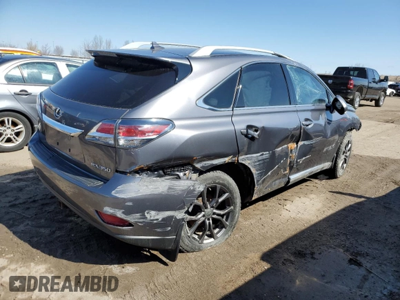 2013 Lexus RX 350 with VIN 2T2BK1BA6DC172510, listed as a Copart auction lot 50488165 with 0 mi miles and Non Repairable. Bid and sale history available at carsss.com. Image 3.