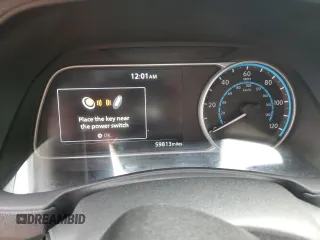 2018 Nissan LEAF SL with VIN 1N4AZ1CP4JC302972, listed as a Copart auction lot 81097124 with 59,813 mi miles and Salvage Title. Bid and sale history available at DreamBid. Image 9.