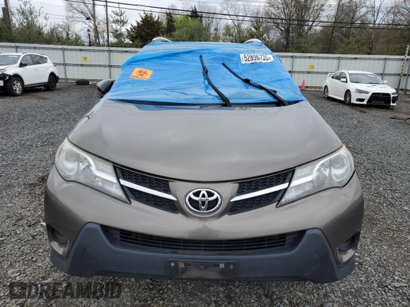 2015 Toyota RAV4 LE with VIN 2T3BFREV9FW325914, listed as a Copart auction lot 52896735 with Not Provided miles and Salvage Title. Bid and sale history available at DreamBid. Image 5.