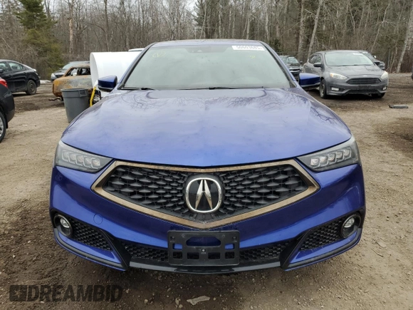 2019 Acura TLX w/A-Spec Pkg with VIN 19UUB3F65KA800333, listed as a Copart auction lot 50603685 with 76,762 mi miles and Clean title. Bid and sale history available at DreamBid. Image 5.