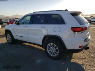2021 Jeep Grand Cherokee Laredo X with VIN 1C4RJFAG2MC569455, listed as a Copart auction lot 66375044 with 57,943 mi miles and Salvage Title. Bid and sale history available at carsss.com. Image 2.