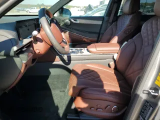 2025 Genesis GV80 Prestige with VIN KMUHEESC2SU213789, listed as a Copart auction lot 80718504 with 6,644 mi miles and Salvage Title. Bid and sale history available at DreamBid. Image 7.