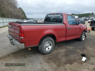 2002 Ford F-150 XL with VIN 1FTRF17292NB56837, listed as a Copart auction lot 43421545 with 0 mi miles and Salvage Title. Bid and sale history available at carsss.com. Image 3.