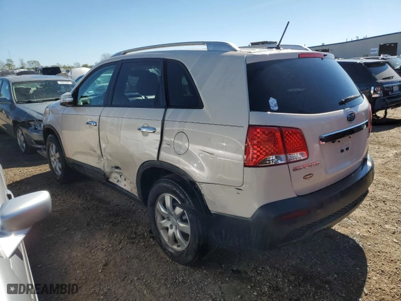 2011 Kia Sorento LX with VIN 5XYKT4A17BG116355, listed as a Copart auction lot 73538344 with 140,989 mi miles and Salvage Title. Bid and sale history available at carsss.com. Image 2.