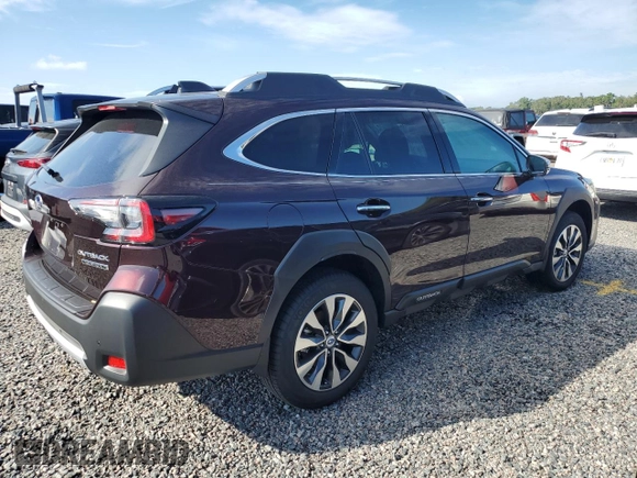 2025 Subaru Outback Touring XT with VIN 4S4BTGPD4S3114890, listed as a Copart auction lot 73842004 with Not provided miles and Salvage title. Bid and sale history available at DreamBid. Image 3.
