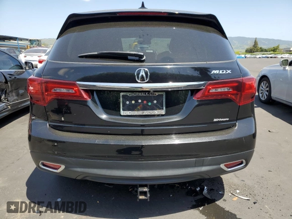 2015 Acura MDX Technology z VIN 5FRYD4H44FB014238, wystawiony jako Copart lot #53738935 z przebiegiem 97 219 mil mil oraz Szkoda całkowita • Salvage title. Historia ofert i sprzedaży dostępna na DreamBid. Obrazek 6.