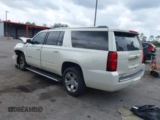 2015 Chevrolet Suburban LTZ with VIN 1GNSKKKC4FR687923, listed as a IAAI auction lot 42192062 with 139,873 mi miles and . Bid and sale history available at DreamBid. Image 3.