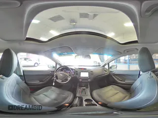 2014 Kia Forte EX with VIN KNAFZ4A86E5078656, listed as a Copart auction lot 52536195 with 58,497 mi miles and Salvage Title. Bid and sale history available at carsss.com. Image 13.