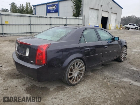 2006 Cadillac CTS with VIN 1G6DM57T660140729, listed as a Copart auction lot 83374934 with 183,117 mi miles and Salvage Title. Bid and sale history available at carsss.com. Image 3.