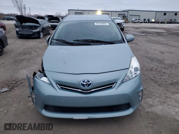 2014 Toyota Prius Two with VIN JTDZN3EU3EJ014353, listed as a Copart auction lot 43754035 with 203,182 mi miles and Salvage Title. Bid and sale history available at DreamBid. Image 5.