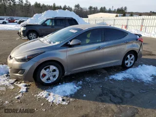 2013 Hyundai Elantra GLS PZEV with VIN 5NPDH4AE7DH378451, listed as a Copart auction lot 44617665 with 95,414 mi miles and Salvage Title. Bid and sale history available at carsss.com. Image 1.