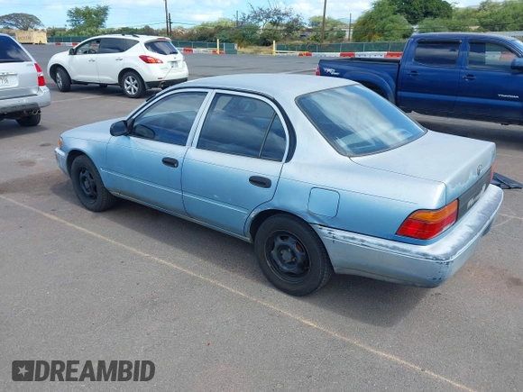 1993 Toyota Corolla with VIN JT2AE04E8P0034606, listed as a IAAI auction lot 42226816 with 78,266 mi miles and . Bid and sale history available at DreamBid. Image 3.