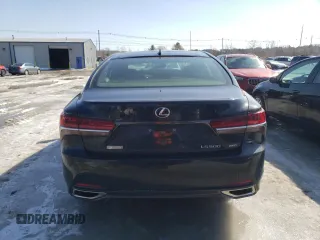 2018 Lexus LS with VIN JTHC51FF4J5001820, listed as a Copart auction lot 45569585 with 95,505 mi miles and Salvage Title. Bid and sale history available at carsss.com. Image 6.