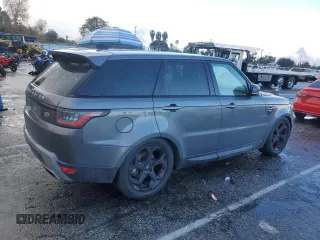 2019 Land Rover Range Rover Sport SE with VIN SALWG2RK7KA416445, listed as a Copart auction lot 88163045 with Not Provided miles and Salvage Title. Bid and sale history available at DreamBid. Image 3.