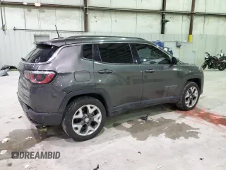 2020 Jeep Compass Limited with VIN 3C4NJDCB1LT145143, listed as a Copart auction lot 84687624 with 87,846 mi miles and Salvage Title. Bid and sale history available at carsss.com. Image 3.
