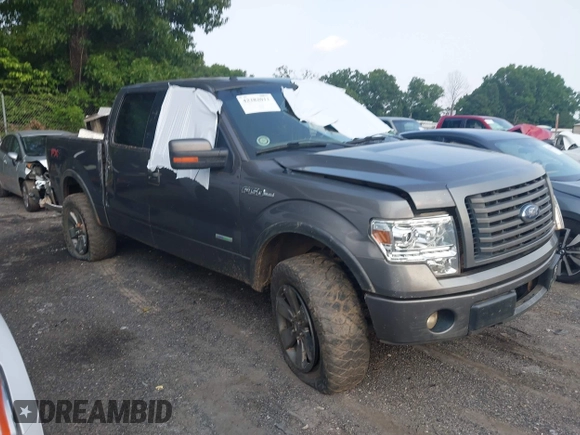 2012 Ford F-150 XL with VIN 1FTFW1ETXCKE28474, listed as a IAAI auction lot 42382011 with 361,764 mi miles and . Bid and sale history available at DreamBid. Image 1.