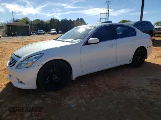 2012 Infiniti G25 Journey with VIN JN1DV6AP6CM700493, listed as a Copart auction lot 80149304 with 108,833 mi miles and Salvage Title. Bid and sale history available at carsss.com. Image 1.