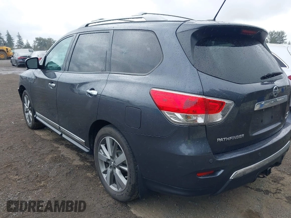 2013 Nissan Pathfinder SV with VIN 5N1AR2MM8DC611266, listed as a IAAI auction lot 42497311 with 120,191 mi miles and . Bid and sale history available at DreamBid. Image 3.