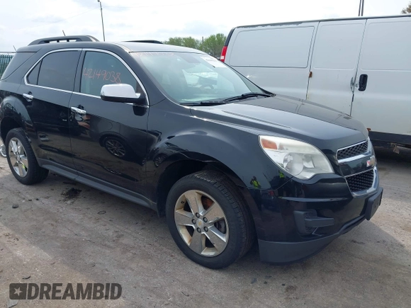 2015 Chevrolet Equinox LT with VIN 2GNALBEK3F1172299, listed as a IAAI auction lot 42149038 with 130,756 mi miles. Bid and sale history available at carsss.com. Image 1.