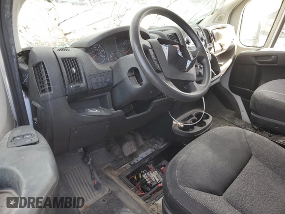 2019 Ram ProMaster Cargo with VIN 3C6TRVAG2KE525347, listed as a Copart auction lot 54296765 with Not Provided miles and Salvage Title. Bid and sale history available at carsss.com. Image 8.