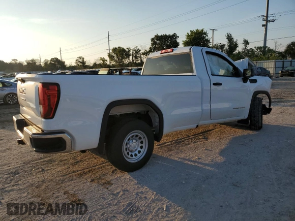 2023 GMC Sierra 1500 with VIN 3GTNHAED3PG354181, listed as a Copart auction lot 67468104 with 7,313 mi miles and Salvage Title. Bid and sale history available at DreamBid. Image 3.