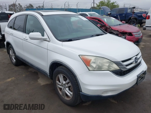 2010 Honda CR-V EX-L with VIN 5J6RE3H70AL026457, listed as a IAAI auction lot 42169626 with 187,984 mi miles and . Bid and sale history available at carsss.com. Image 1.