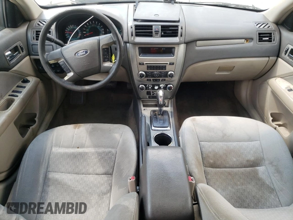 2010 Ford Fusion SE with VIN 3FAHP0HA6AR124387, listed as a Copart auction lot 62008405 with 196,524 mi miles and Salvage title. Bid and sale history available at DreamBid. Image 8.