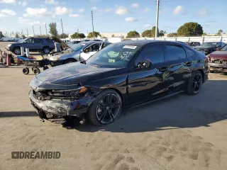 2025 Honda Civic Si with VIN 2HGFE1E58SH471318, listed as a Copart auction lot 43350905 with 6,009 mi miles and Non Repairable. Bid and sale history available at DreamBid. Image 1.