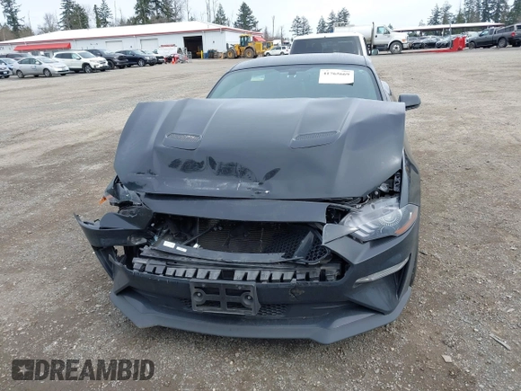 2019 Ford Mustang GT with VIN 1FA6P8CF7K5119339, listed as a IAAI auction lot 41765669 with 27,936 mi miles and . Bid and sale history available at carsss.com. Image 12.