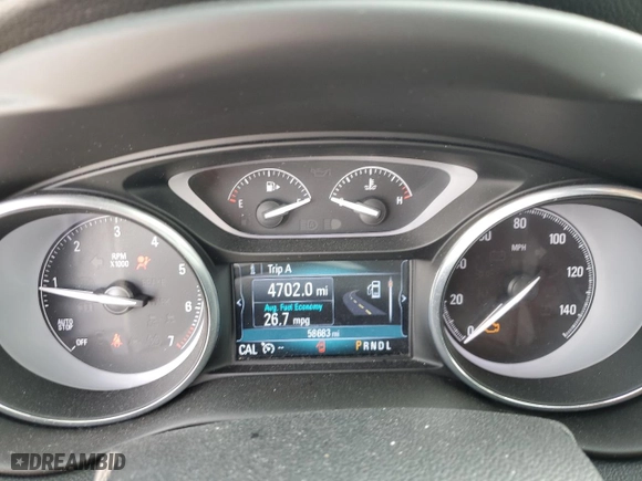 2019 Buick Envision Essence with VIN LRBFXCSA0KD000300, listed as a Copart auction lot 46160305 with 58,683 mi miles and Non Repairable. Bid and sale history available at carsss.com. Image 9.