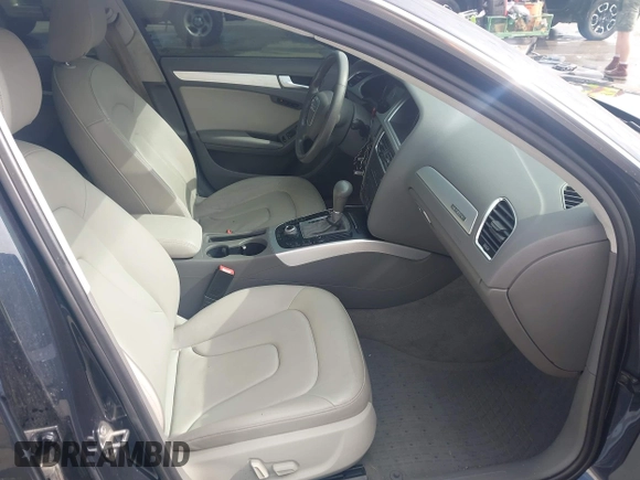 2012 Audi A4 Premium Plus with VIN WAUFFAFL6CN003263, listed as a IAAI auction lot 42260933 with 85,586 mi miles and . Bid and sale history available at DreamBid. Image 5.