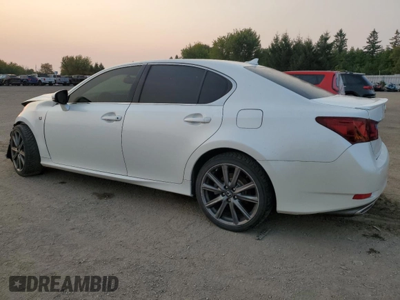 2013 Lexus GS 350 with VIN JTHCE1BL6D5016688, listed as a Copart auction lot 71495144 with 195,710 mi miles and Salvage Title. Bid and sale history available at carsss.com. Image 2.