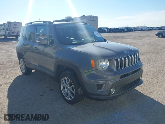 2021 Jeep Renegade Limited with VIN ZACNJDD13MPN31011, listed as a IAAI auction lot 42197561 with 65,704 mi miles and . Bid and sale history available at DreamBid. Image 1.