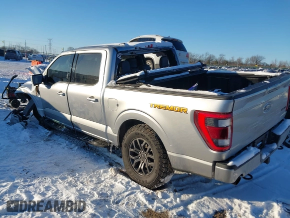 2022 Ford F-150 XL with VIN 1FTEW1E81NFA62939, listed as a IAAI auction lot 41580557 with 46,971 mi miles and . Bid and sale history available at carsss.com. Image 3.