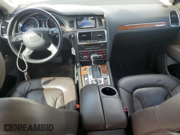 2014 Audi Q7 3.0T Premium Plus with VIN WA1LGAFE3ED019282, listed as a Copart auction lot 53940175 with 98,451 mi miles and Clean Title. Bid and sale history available at carsss.com. Image 8.
