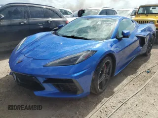 2020 Chevrolet Corvette 2LT with VIN 1G1Y72D4XL5103305, listed as a Copart auction lot 76020804 with 0 mi miles and Non Repairable. Bid and sale history available at carsss.com. Image 1.