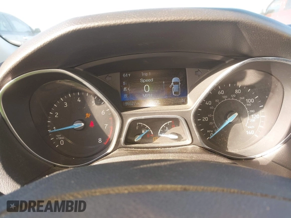 2016 Ford Focus SE with VIN 1FADP3F2XGL207906, listed as a IAAI auction lot 42099203 with 95,527 mi miles. Bid and sale history available at carsss.com. Image 7.