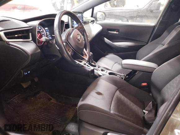 2019 Toyota Corolla Hatchback SE with VIN JTNK4RBE7K3050806, listed as a Copart auction lot 72276794 with 61,904 mi miles and Salvage Title. Bid and sale history available at carsss.com. Image 7.