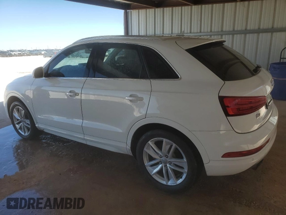 2016 Audi Q3 Premium Plus with VIN WA1BFCFS1GR023482, listed as a Copart auction lot 48429985 with 113,624 mi miles and Clean Title. Bid and sale history available at carsss.com. Image 2.