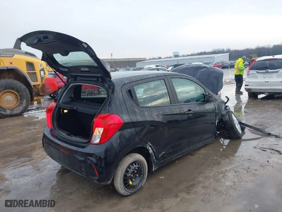 2017 Chevrolet Spark LT with VIN KL8CD6SA6HC819270, listed as a IAAI auction lot 41482251 with 54,644 mi miles. Bid and sale history available at carsss.com. Image 4.